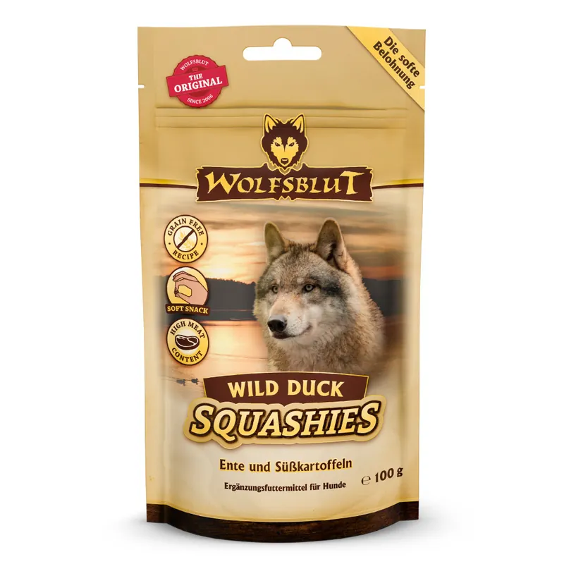 Preis Gesenkt WOLFSBLUT Snack Squashies Wild Duck 100 g